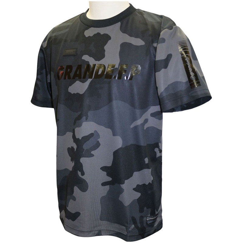 GRANDE.F.P(グランデエフピー) GRANDE.F.P カモ.トレーニングメッシュシャツ フットサル 半袖Ｔシャツ (gfph19002-0909)
