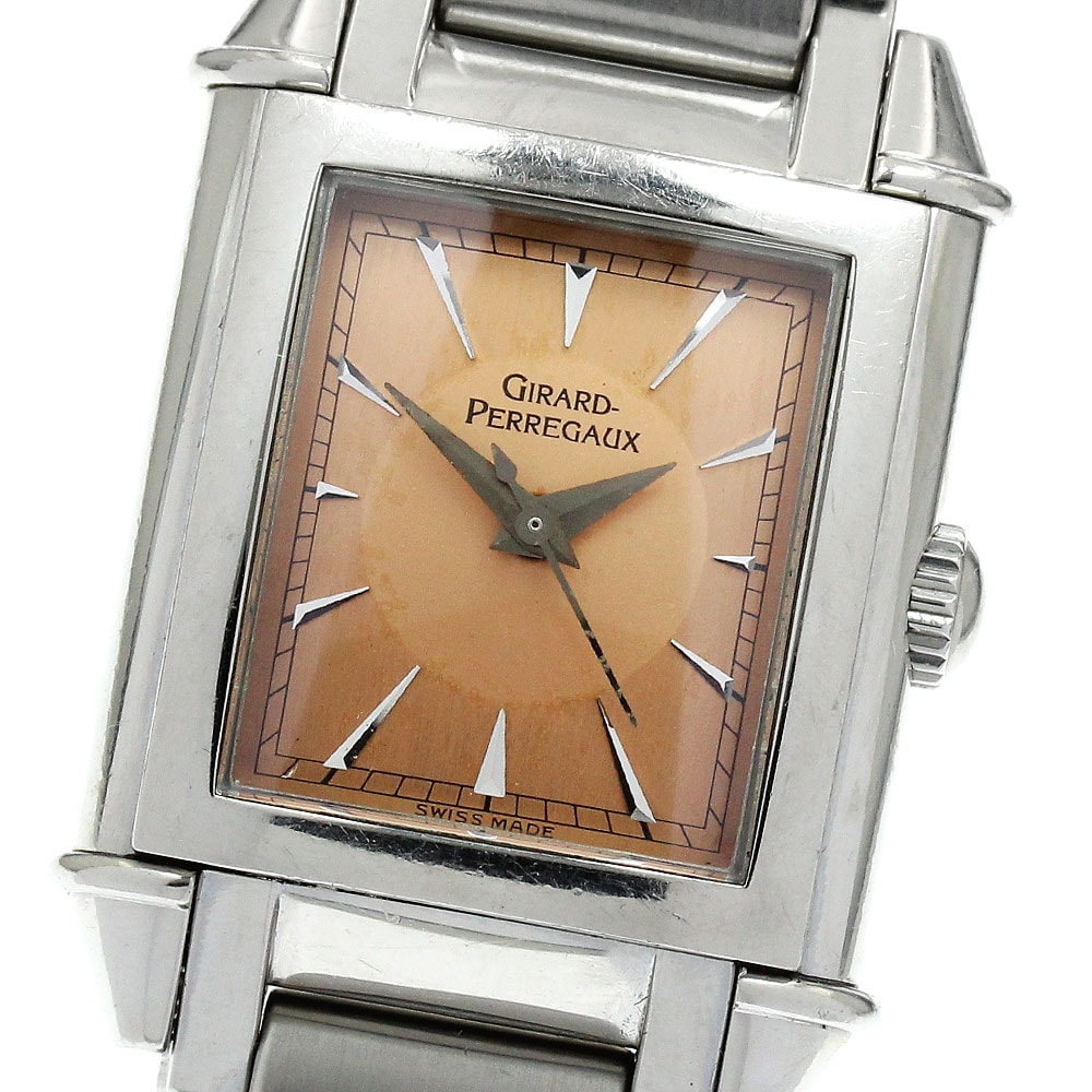 ジラール・ペルゴ GIRARD PERREGAUX 2590 ヴィンテージ 手巻き レディース _906068【中古】