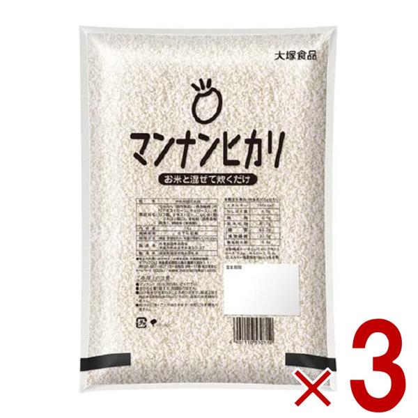 マンナンヒカリ 大塚食品 業務用 1kg ×3袋 ヘルシー こんにゃく ダイエット マンナン ヒカリ まんなんひかり ダイエット ダイエット 4,563円
