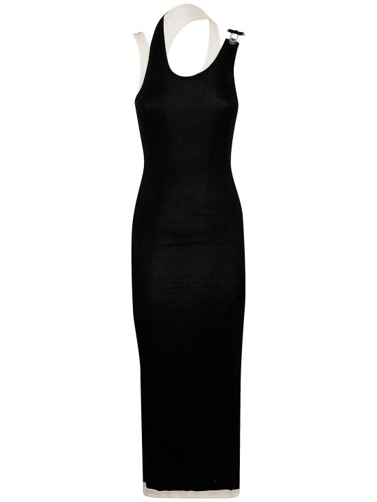 JEAN PAUL GAULTIER Women Mid Skirts 25 34 F RO384 J092 0003 BLACK ECRU