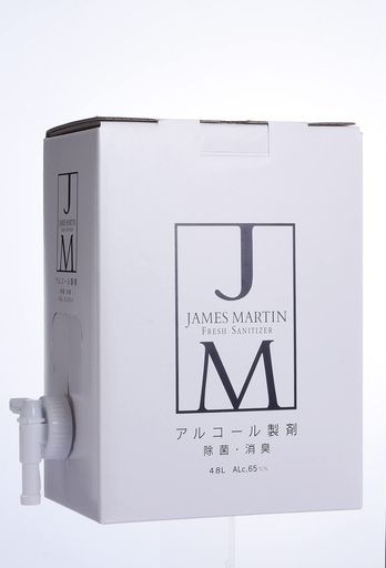 JAMES MARTIN ジェームズマーティン フレッシュサニタイザー 詰め替え用 4.8L バッグインボックス