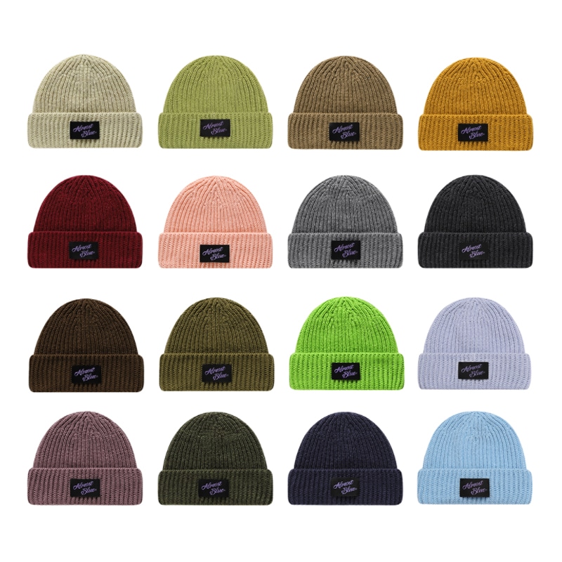 [astro ユンサナ 着用] SHORT BEANIE 17色 韓国 アイドル ニット帽