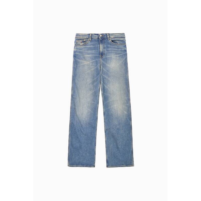 TOMMY JEANS クレア ワイドフィット デニムパンツ (T32F6NEW32TWT11BK) T32F6NEW32TWT11BK 214693