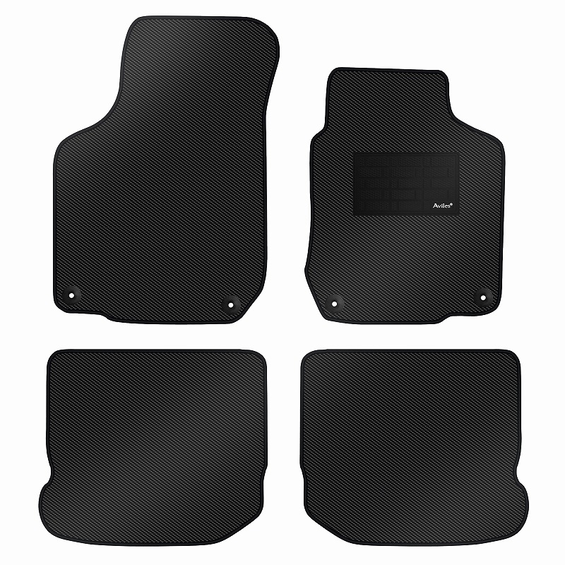 [防水マット]フォルクスワーゲン ニュービートル 9C フロアマット [カーボン柄]