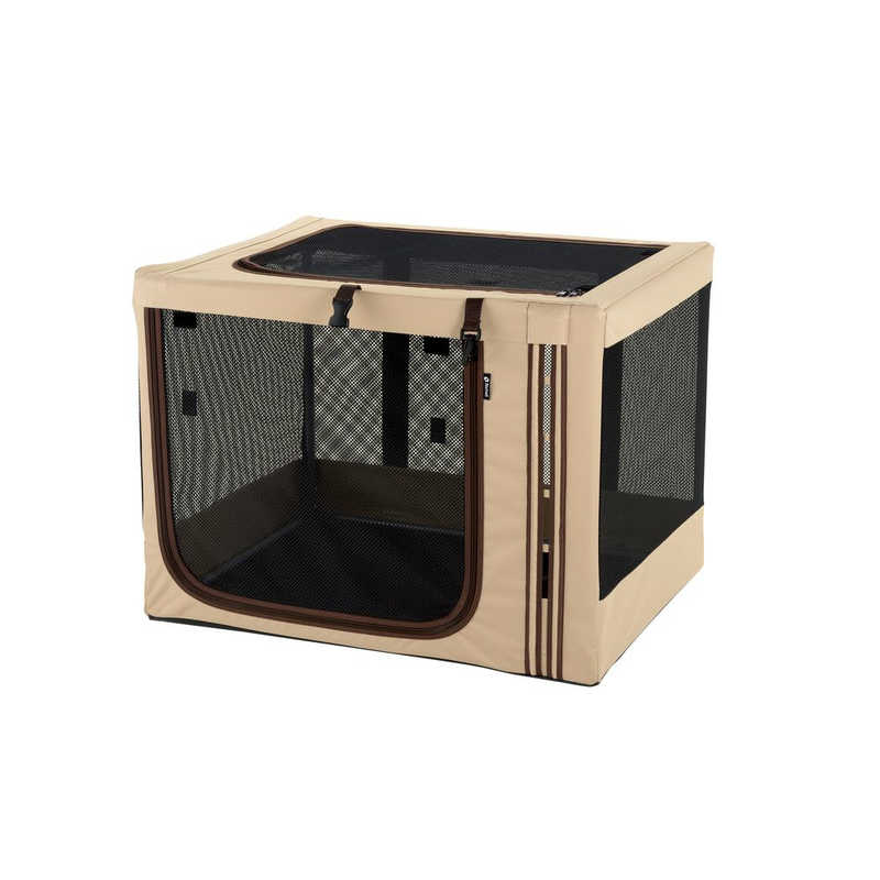 リッチェル　たためる3WAYペットケージ 760 ブラウン