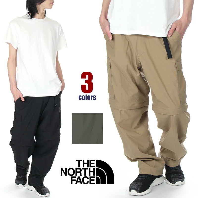 ノースフェイス カーゴパンツ メンズ THE NORTH FACE ジップオフカーゴパンツ ハーフパンツ ナイロンパンツ ショーツ ひざ下 ストレッチ 撥水 涼しい 春 夏 ブランド おしゃれ アウト 15,444円