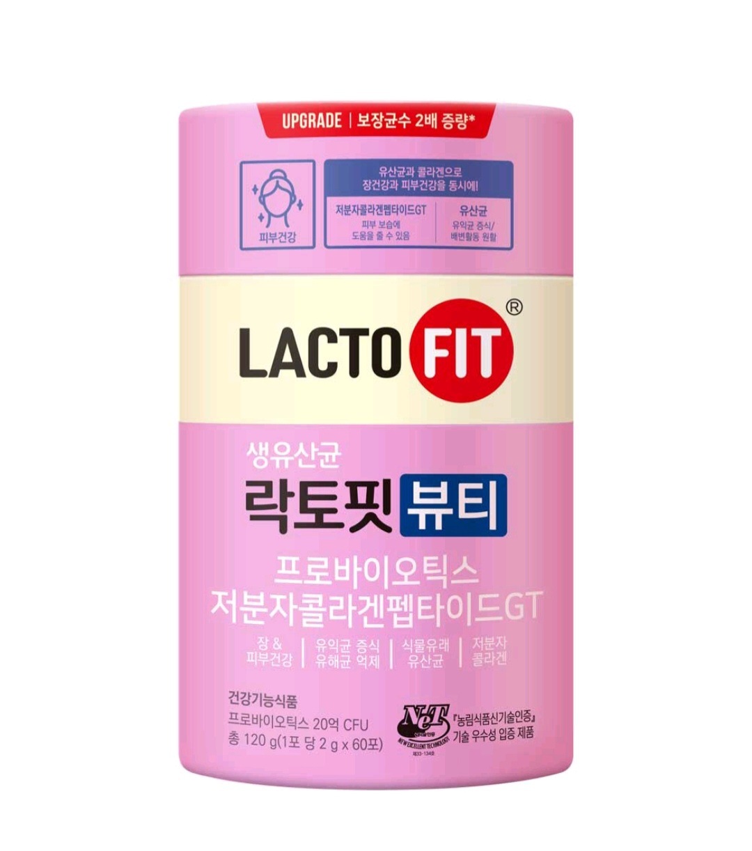 [大韓民国1位の乳酸菌] ビューティー 生乳酸菌 120g 60包