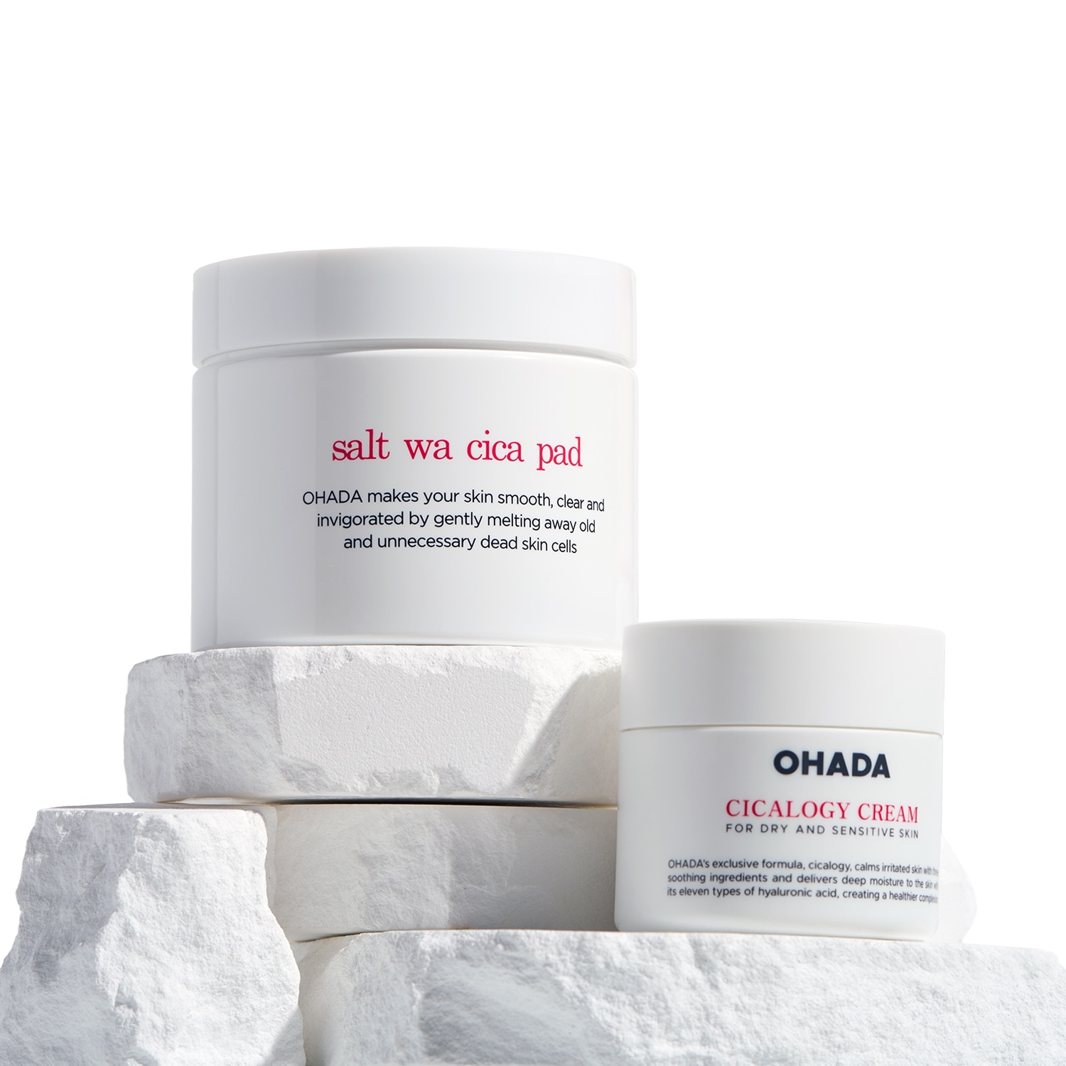 水分+鎮静 セット(ソルトとシカパッド 25枚+シカロジークリーム 80ml)韓国コスメ 敏感肌 乾燥肌 ヴィーガンコスメ