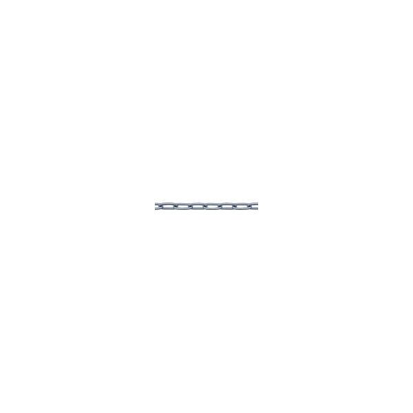 ニッサチェイン IW2048 鉄ユニクロ溶接リンクチェイン 4.8mm×30m メーカー直送