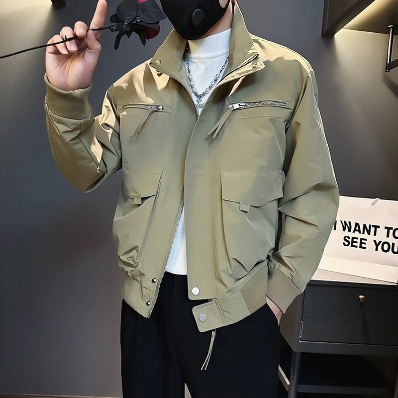 【2枚購入で100円OFF】今買いたいが特売！ワークウェアジャケットカジュアルジャケット秋トップスジャケット 4,923円