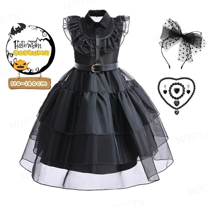 【激安開催！】ハロウィン衣装 プリンセスドレス ブルー 子どもコスプレ キッズ ガールズプリンセスなりきり お姫様 コスチューム 仮装 衣装 ファミリーパーティー 女の子 女児 キッズドレス プレゼン
