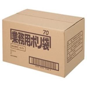 日本サニパック ポリゴミ袋 N-73 透明 70L 10枚 40組