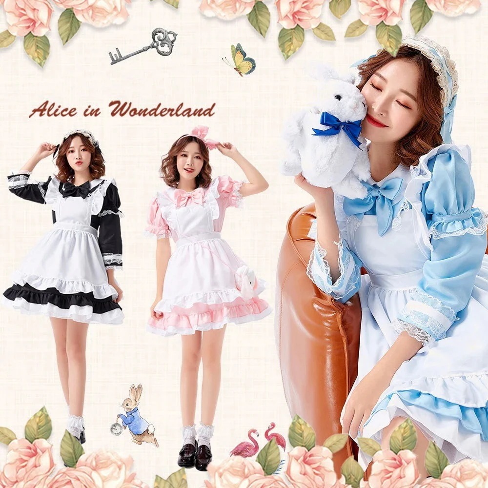2024新款 ロリータ セクシ今週の割引は 25% オフですーかわいいコスプレハロウィン衣装長袖-半袖 成人式女性ワンピースミニスカート制服 Jkセット ふわふわ プリンセスドレスロールプレイングロリ