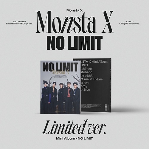 [未開封新品] MONSTA X (MONSTA X) - ミニ10集 NO LIMIT Limited Ver 限定盤
