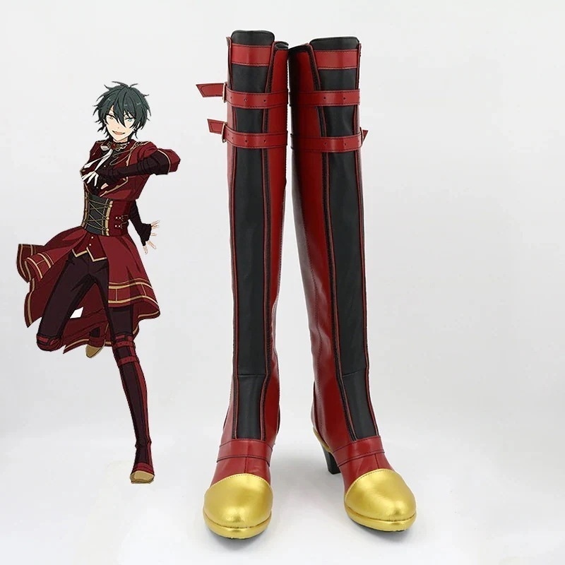 影片みかあんさんぶるスターズ!コスプレ靴ブーツ