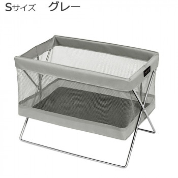 日本製 SAKI（サキ） ミニサイドワゴン メッシュ Sサイズ R-331 グレー