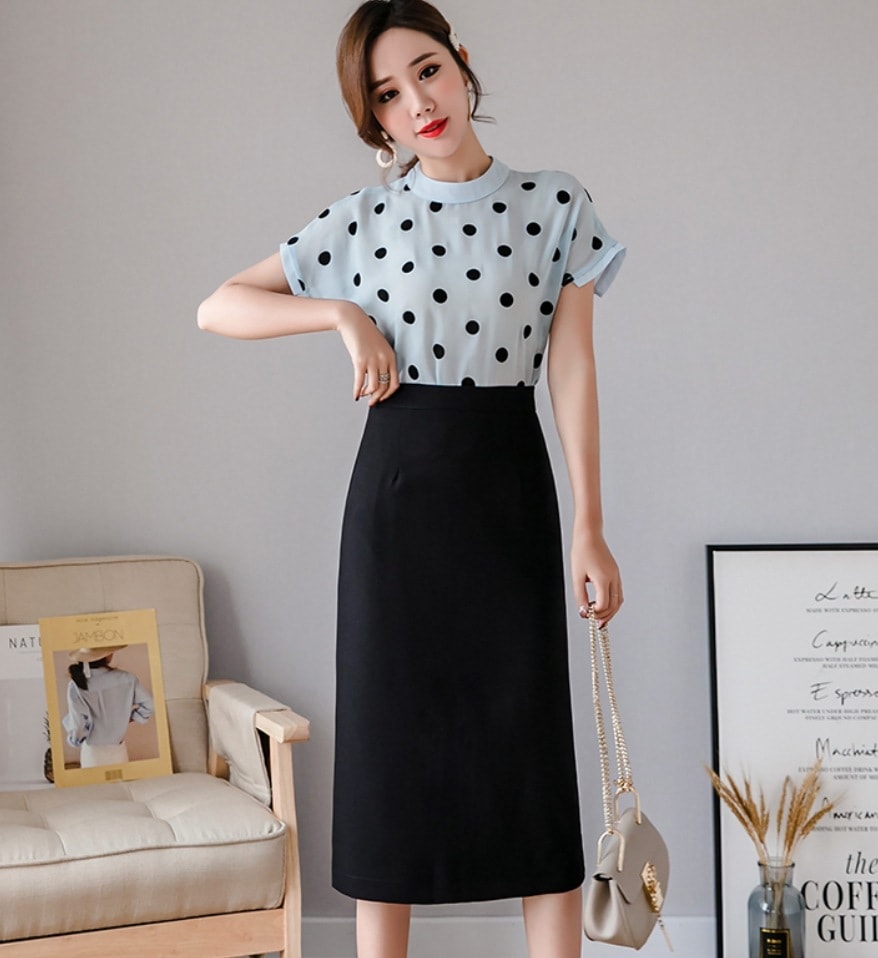 ボトムス デート モテアイテム ペンシルスカート スリット ミモレ丈 ハイウエスト 可愛い きれいめ 上品 おしゃれ かっこいい 可愛い ラブリー キュート ガーリー クール モード系