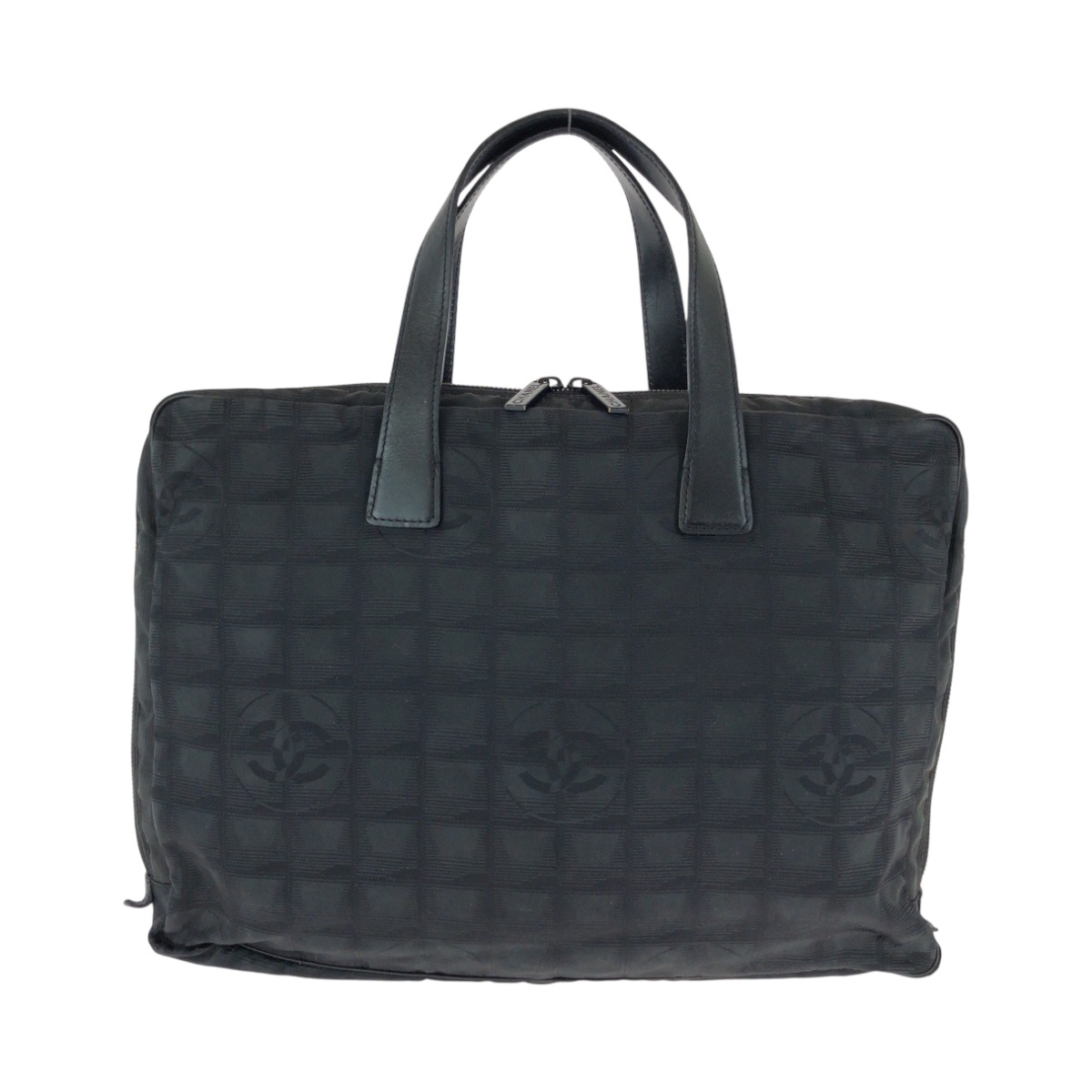 ニュートラベルライン ココマーク ブラック 黒 シルバー金具 ナイロン A15974 ビジネスバッグ ハンドバッグ レディース 500555