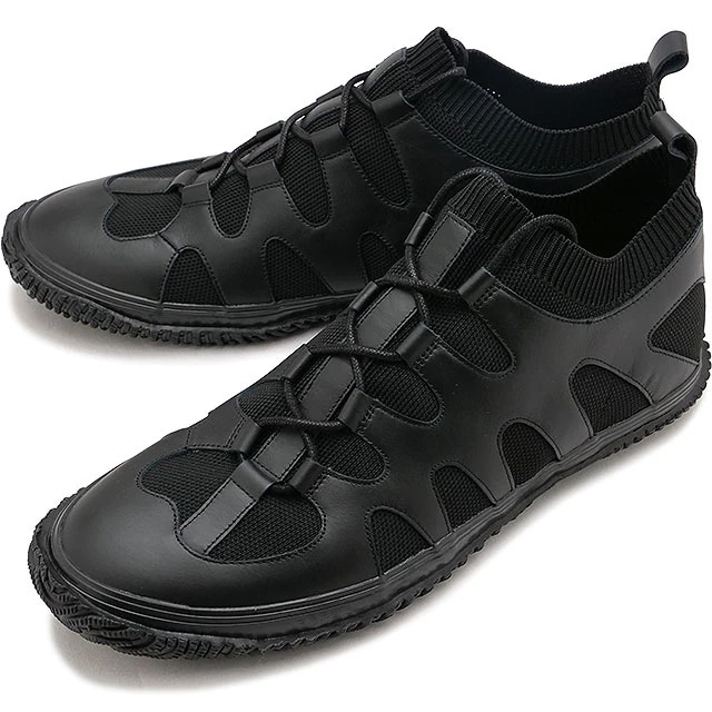 スニーカー [SP1503-05] SP-1503 メンズ 日本製 ニット素材 Black