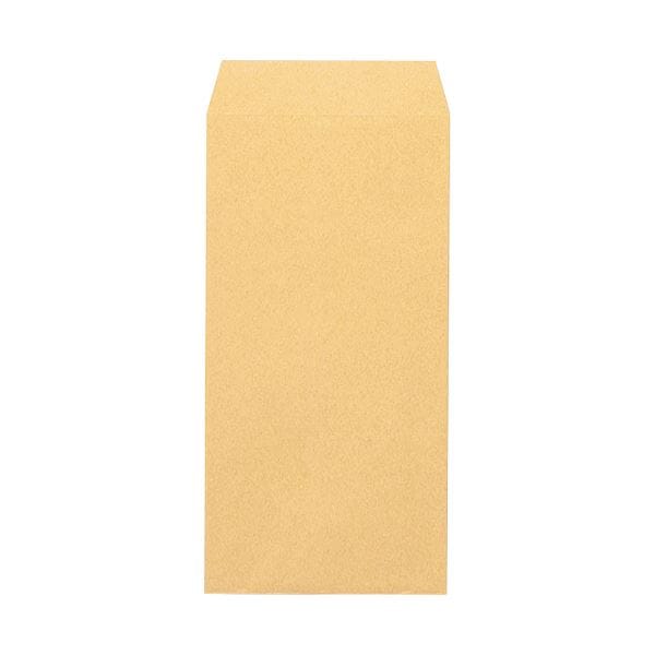 （まとめ） 高春堂 ピースR40再生紙クラフト封筒 テープのり付 長3 70g／m2 枠なし 525 1パック（100枚） (×10セット)