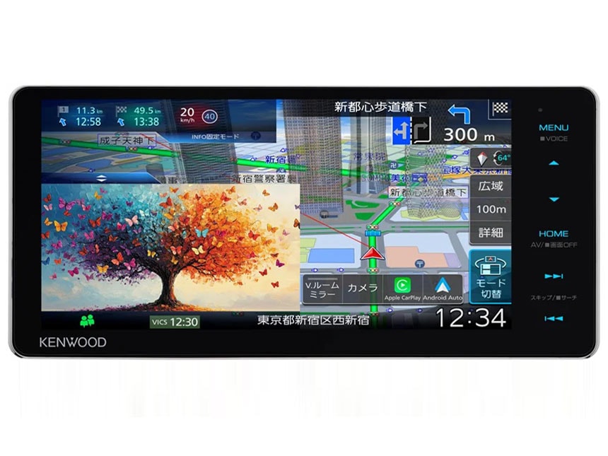 彩速ナビ MDV-M712W
