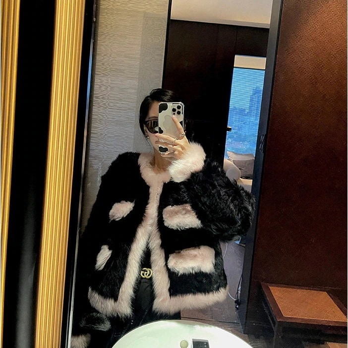 カジュアル アウター ファーアウター 厚手 ファーコート かわいい フェイクファー コート ファー毛皮 ゆったり ショートコート