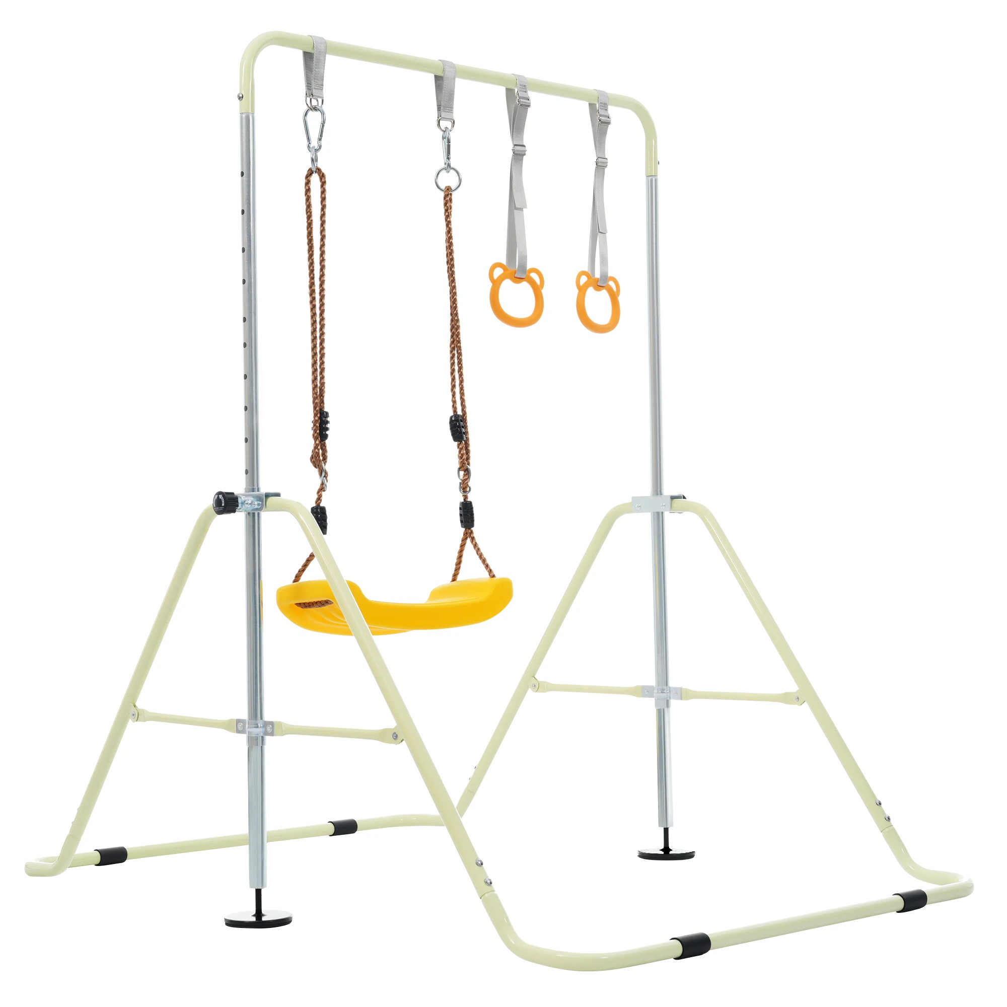 【国内即発送】259鉄棒 室内 屋外 折りたたみ 11段階高さ調節 鉄棒 ブランコ 吊り輪 子供用 誕生日 プレゼント ギフト 鉄棒練習 体育 運動 ぶら下がり鉄棒 折りたたみ267