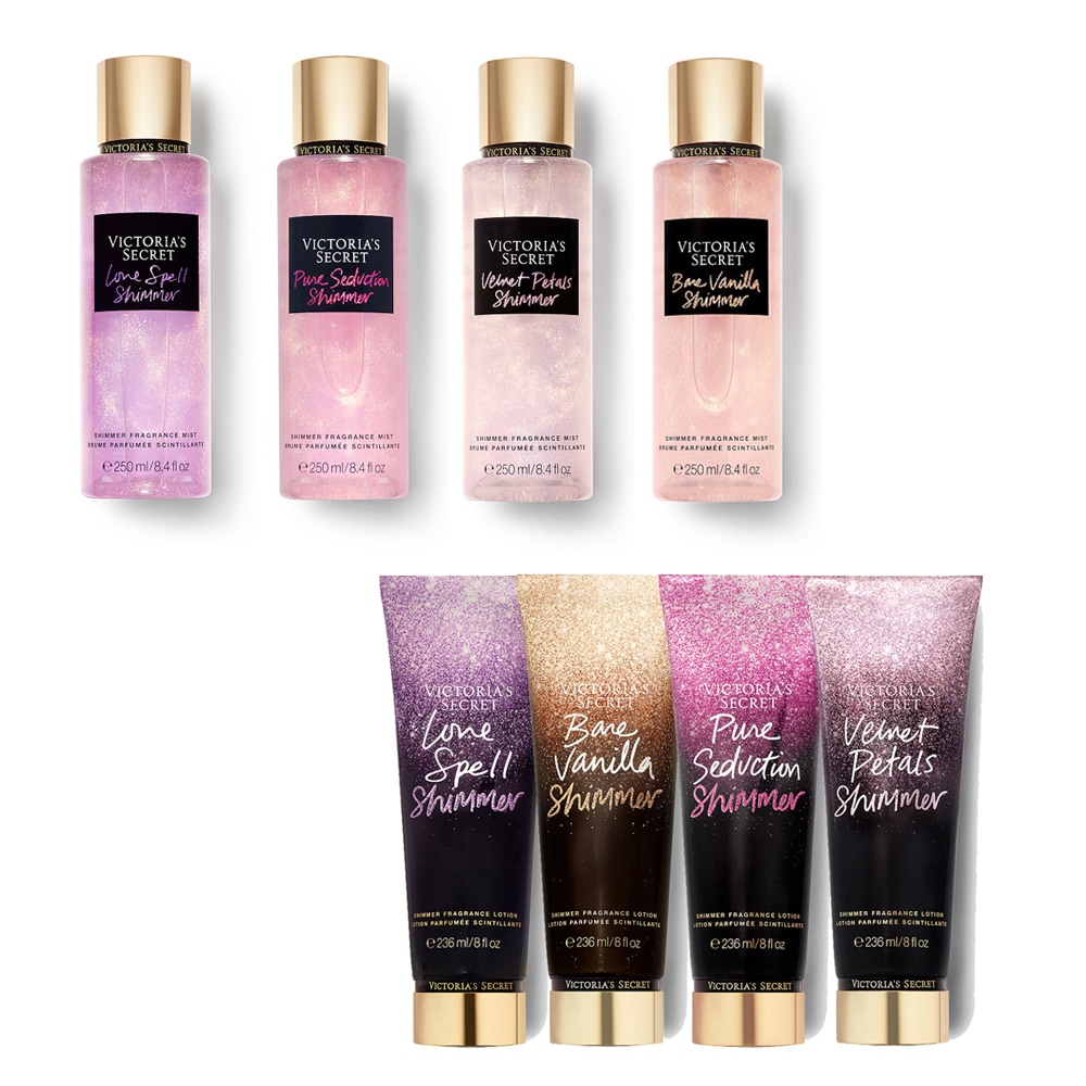 VS Shimmerタイプ ボディケア ボディミスト＆ローション 2点セット