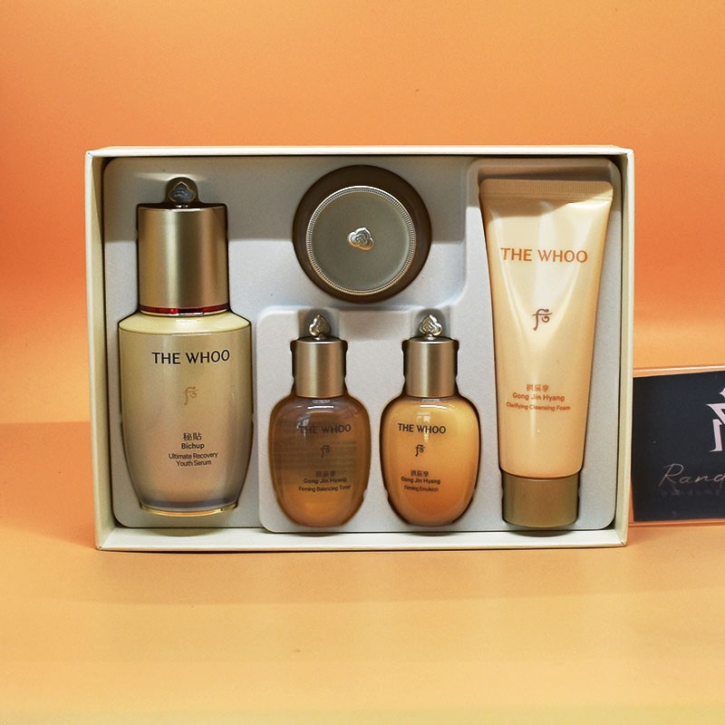 贈呈ダフキム・ジウォンpiCkヒンジ自生エッセンス25mL+共振香弾性バランストナー20mL+エマルジョン20mL+クリーム10mL+クレンジングフォーム40mL