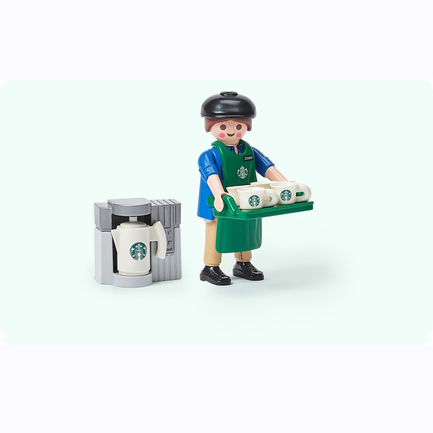 プレイモービル パートナー ジニー 71784 韓国スターバ グッズ