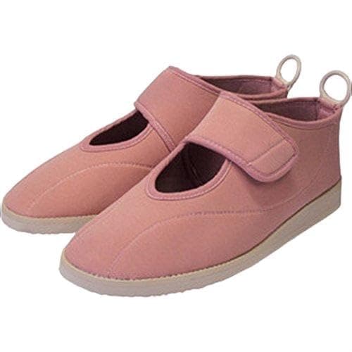 すたこらさんソフト07 着脱 簡単 介護シューズ 23cm~23.5cm ピンク