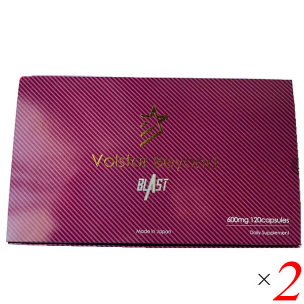 ヴォルスタービヨンドブラスト 120粒 2個セット