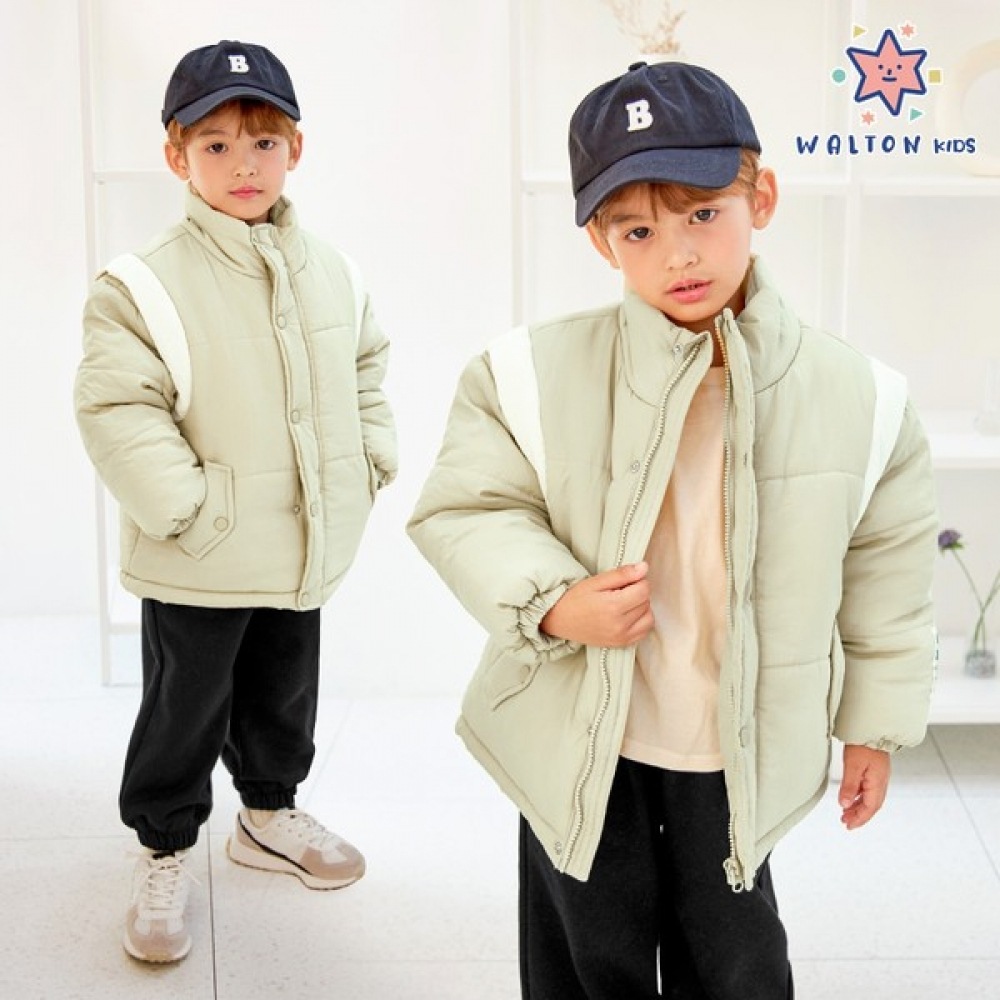 ウォルトンキッズ エッセンシャルデイリーパディングジャンパー