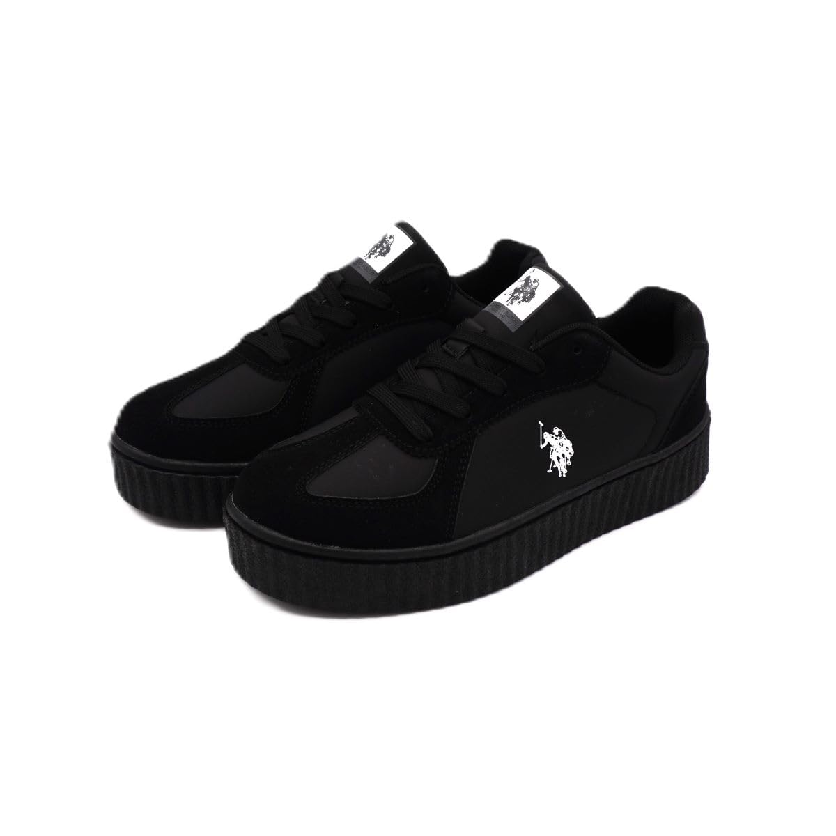 [ユーエスポロアッスン] スクールシューズ 2PL00813 レディース ブラック 23.0 cm 7,152円