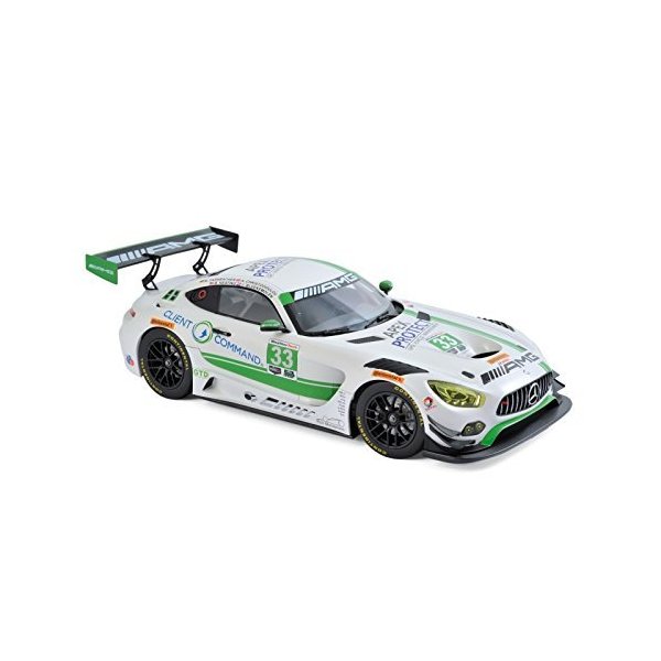 Norev NV183494 No 2017 Mercedes-AMG GT3 Daytona-3rd place GT Daytona Class Model Kit 並行輸入品
