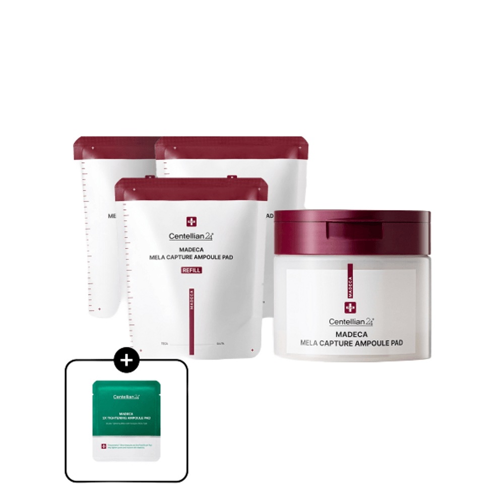 マデカ メラキャプチャーアンプルパッド(60枚) 1通+詰め替え 3パック(毛穴アンプルパッド お試し用2枚をプレゼント)