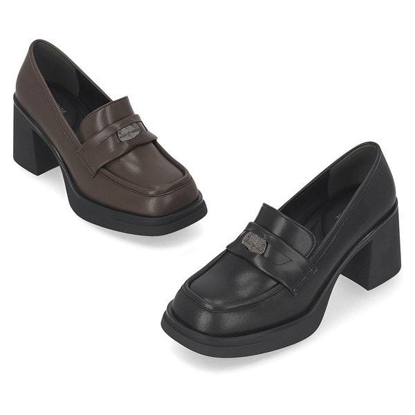 [シークレット特価] インテンス 女性 ペニーローファーヒール 7cm LCWC40I439