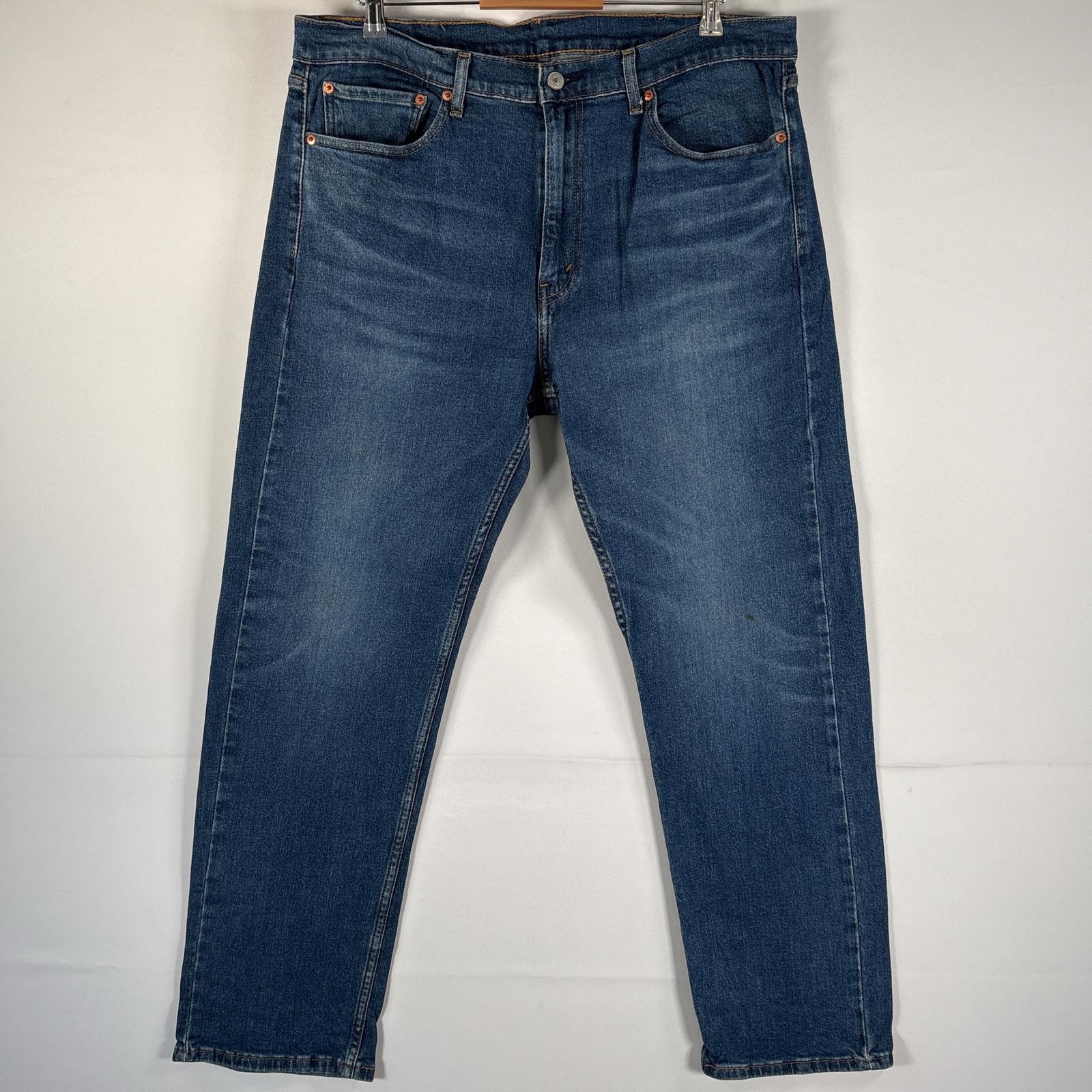 古着 デニムパンツ 505 ブルーデニム ジーンズ ジーパン ストレート 大きいサイズ w38 L32 インディゴブルー メンズ