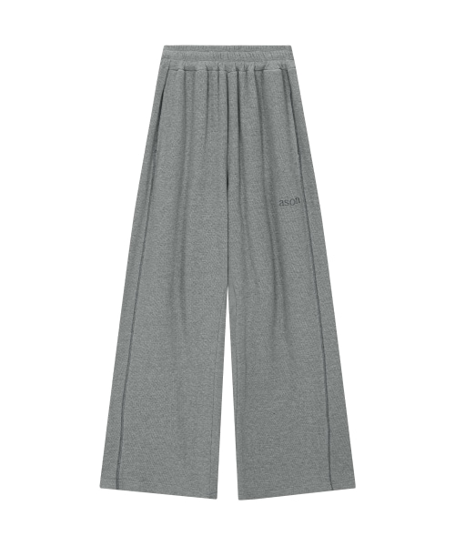 【AS"ON】 BUNNY TRAINING PANTS / GRAY 正規品