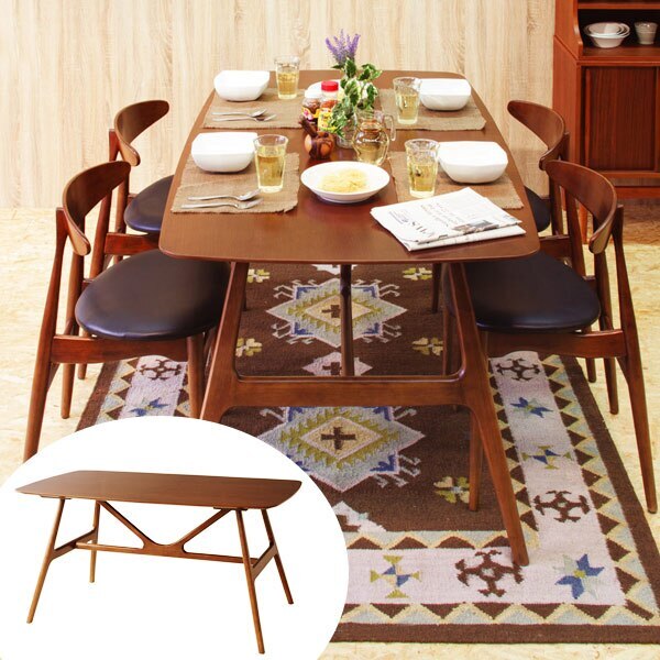 ダイニングテーブル 食卓 天然木 オスカー 幅150cm 33,020円