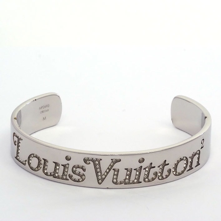 ルイヴィトン LV×NIGO　ブラスレ　スクエアード　LVストラス 【バングル】