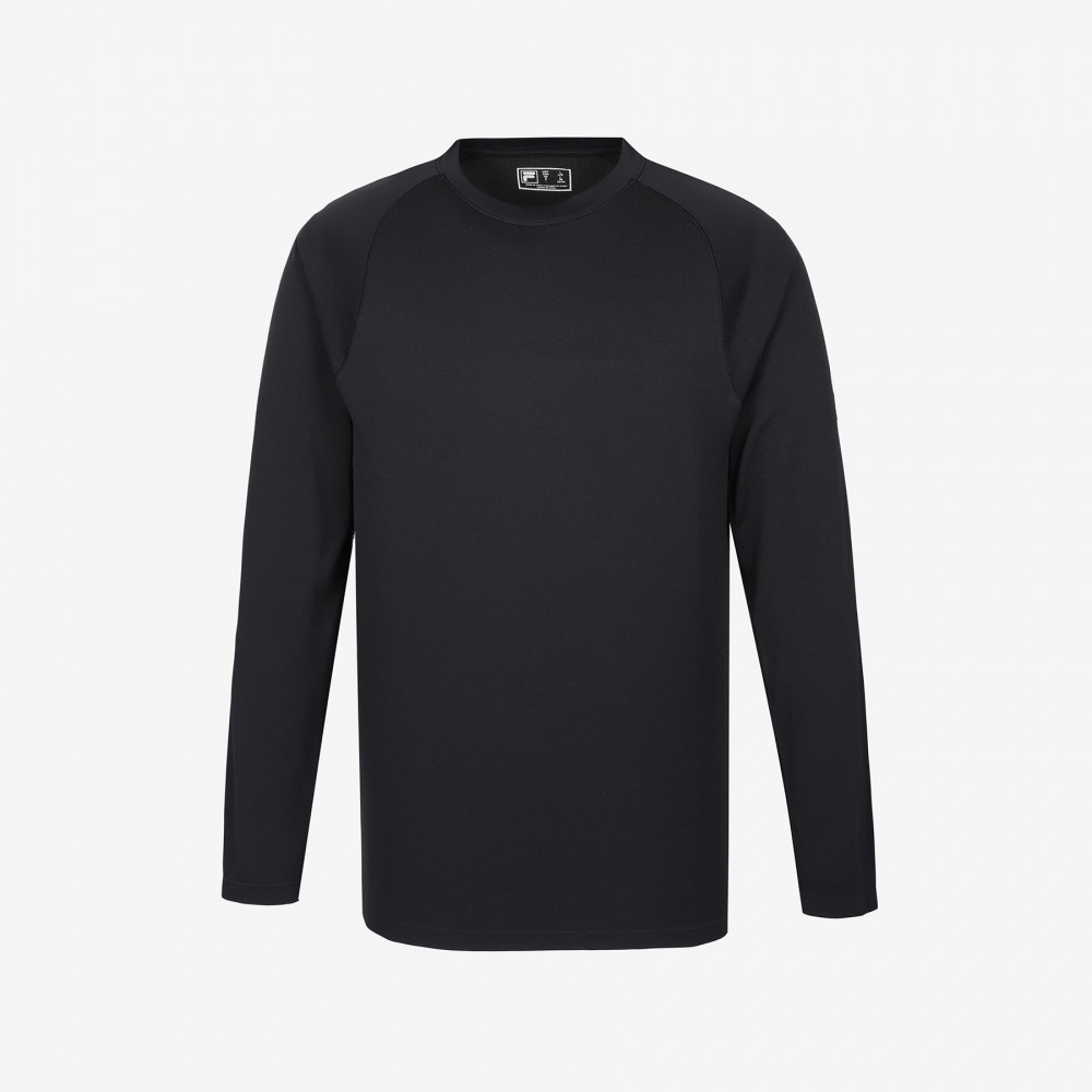 フィラカーサフィラジャガードロングスリーブ Tシャツ_FS2RLG3391M_BLK 13,652円