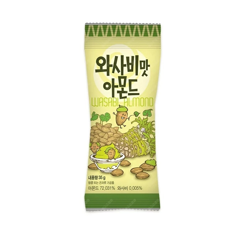 わさびアーモンド 35g 72袋 ハニーバターシリーズ
