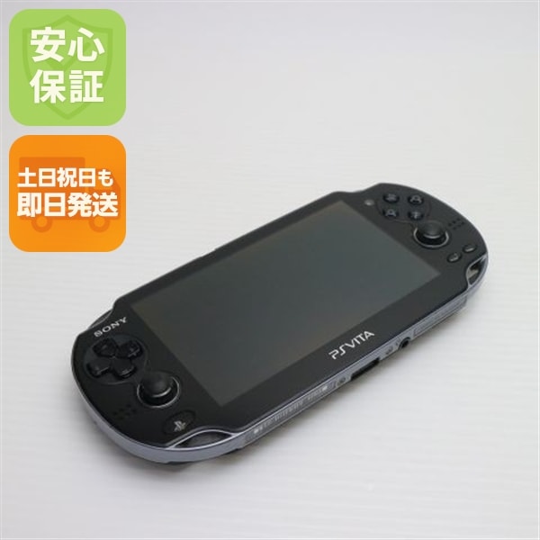美品 PCH-1100 PS VITA ブラック game SONY PlayStation 3G/Wi-Fi 63