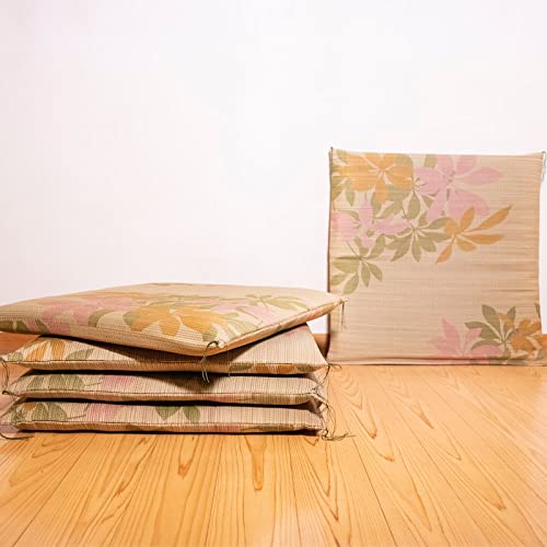 【国産 い草】 山万 い草 座布団 樺月 55cm × 55cm 5枚組みセット