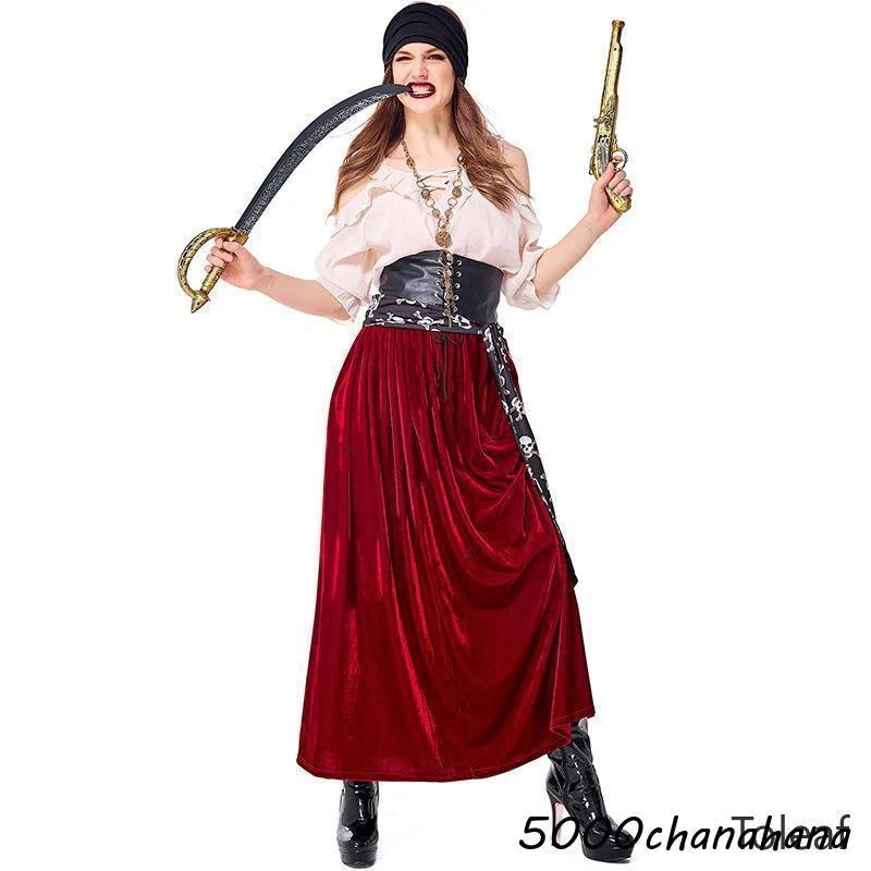 女性用 パイレーツ 海賊 仮装 コスチューム 余興 パーティーグッズ 大人 イベント用品 レディース [本日のセール]コスプレ 衣装