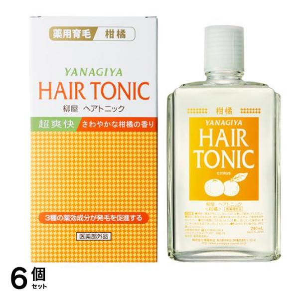 柳屋 ヘアトニック 柑橘 240mL 6個セット