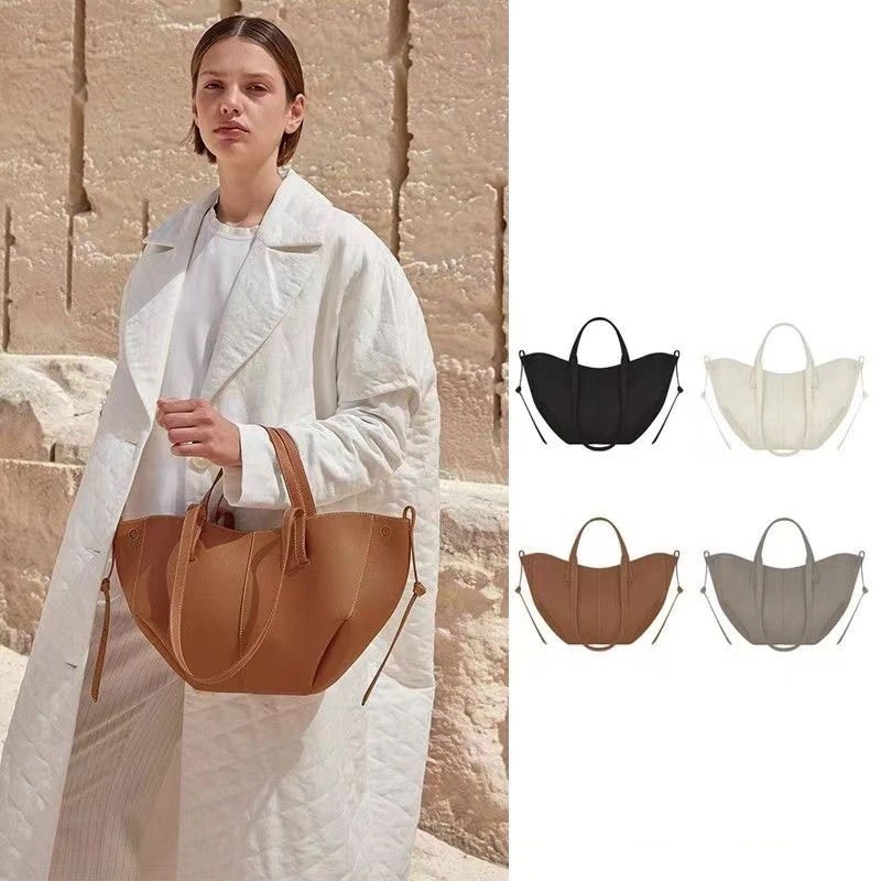 高級感 本革 トートバッグ フレンチヴィンテージ ニッチデザイン プリーツ ファッション 百掛け ハンドバッグ質感 気質 ショルダーバッグ OL通勤 斜め掛けバッグ ショルダーバッ大容量 母の日プレゼ