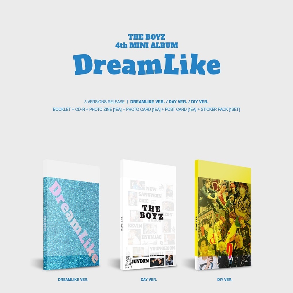 [未開封新品] （3種セット）ザボーイズ4集ミニDreamLike