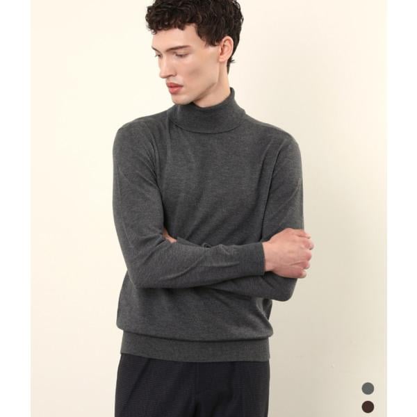 冬のウォッシャブルソリッドロングポロMIVBF4W9261